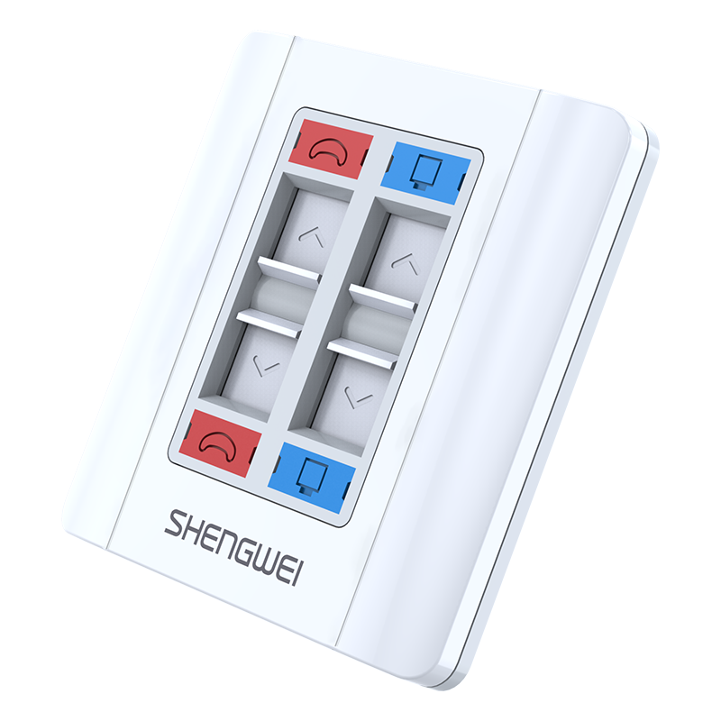 CSIP304H 工程級(jí)語音信息面板四口 四位網(wǎng)線插座通用86型網(wǎng)絡(luò)面板電腦網(wǎng)絡(luò)插座信息電話模塊