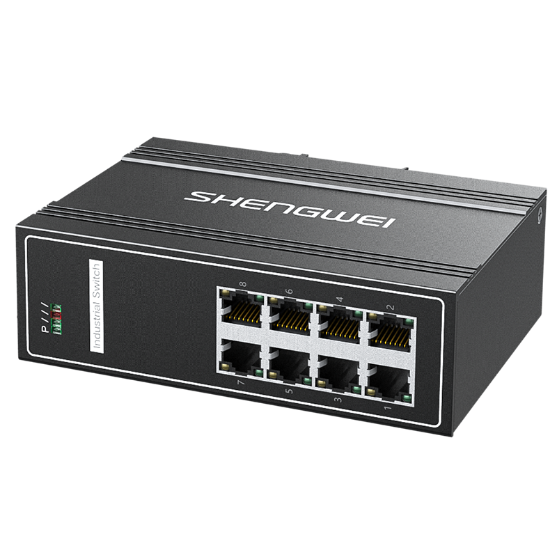 BGHJ408T 交換機(jī)工業(yè)百兆8口 核心網(wǎng)絡(luò)監(jiān)控布線交換機(jī) 非管理型導(dǎo)軌式可上機(jī)柜帶防雷