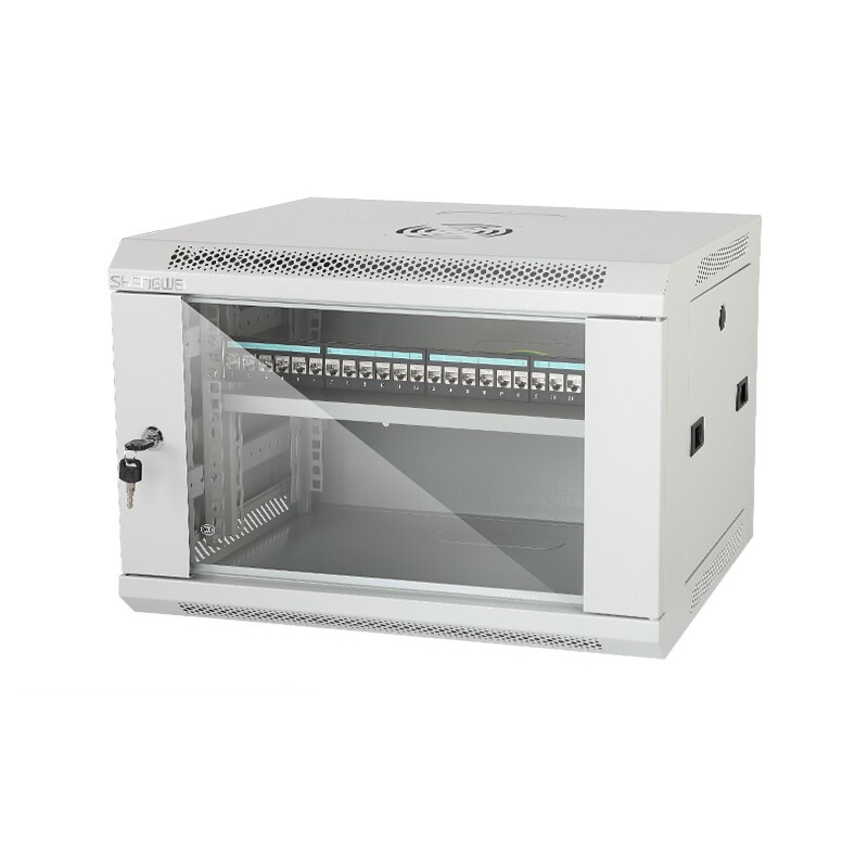 勝為網(wǎng)絡(luò)機(jī)柜6U 鋼化玻璃門(mén) CJG0654J